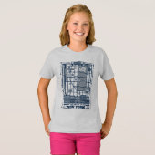 Seinfeld | Hot Spots auf der New Yorker Karte T-Shirt (Vorne ganz)