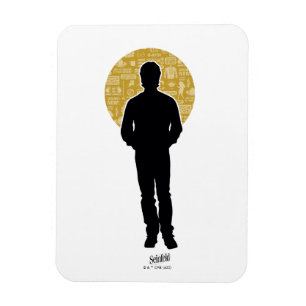 Seinfeld Jerry Seinfeld Silhouette Magnet