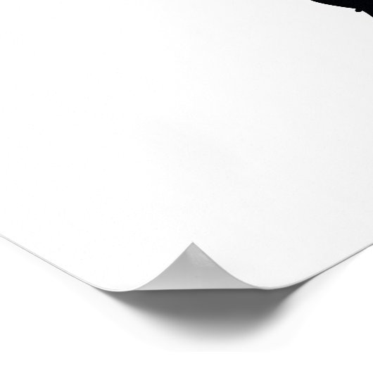 Seinfeld | Jerry Seinfeld Silhouette Poster (Ecke)