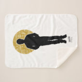 Seinfeld | Jerry Seinfeld Silhouette Sherpadecke (Vorderseite (Horizontal))