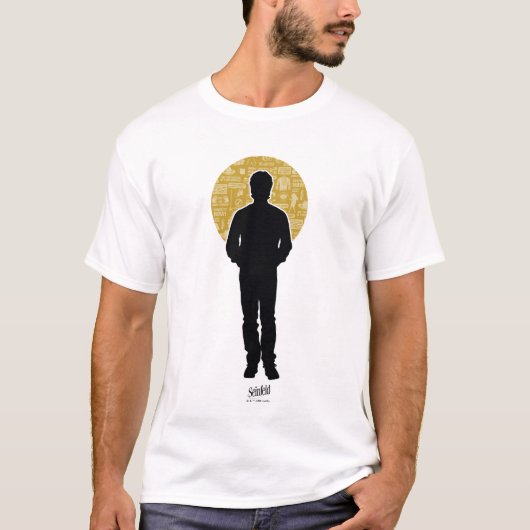 Seinfeld | Jerry Seinfeld Silhouette T-Shirt (Vorderseite)