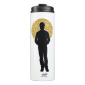 Seinfeld | Jerry Seinfeld Silhouette Thermosbecher (Vorderseite)