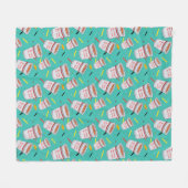 Seinfeld | Keine Suppe für Ihr Muster Fleecedecke (Vorderseite (Horizontal))