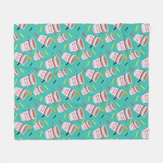 Seinfeld | Keine Suppe für Ihr Muster Fleecedecke (Vorderseite (Horizontal))