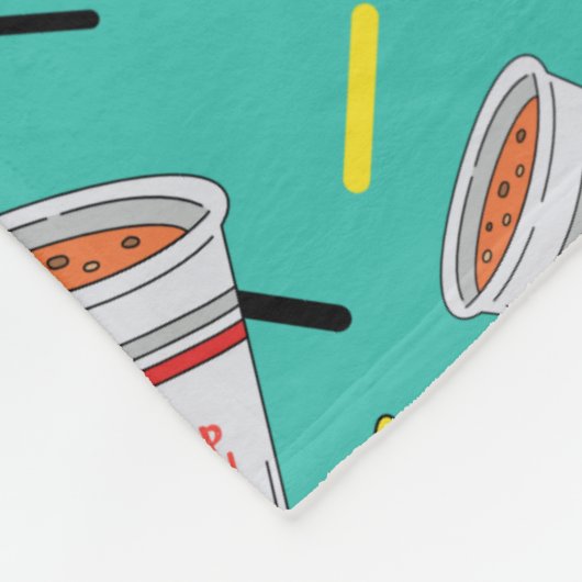 Seinfeld | Keine Suppe für Ihr Muster Fleecedecke (Ecke)