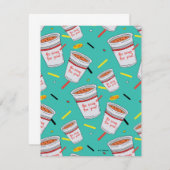 Seinfeld | Keine Suppe für Ihr Muster Mitteilungskarte (Vorne/Hinten)