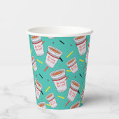 Seinfeld | Keine Suppe für Ihr Muster Pappbecher (Rückseite)