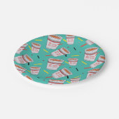 Seinfeld | Keine Suppe für Ihr Muster Pappteller (Schrägansicht)