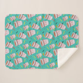 Seinfeld | Keine Suppe für Ihr Muster Sherpadecke (Vorderseite (Horizontal))