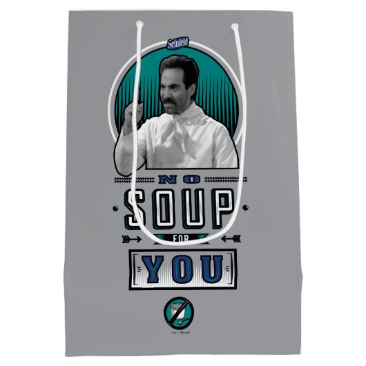 Seinfeld | Keine Suppe für Sie Graphic Mittlere Geschenktüte (Rückseite)