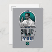 Seinfeld | Keine Suppe für Sie Graphic Postkarte (Vorne/Hinten)