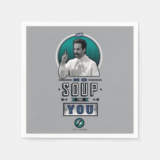 Seinfeld | Keine Suppe für Sie Graphic Serviette (Vorderseite)