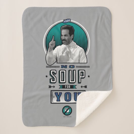 Seinfeld | Keine Suppe für Sie Graphic Sherpadecke (Vorderseite)