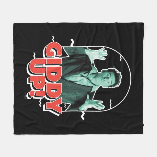 Seinfeld | Kramer - Giddy Up! Fleecedecke (Vorderseite (Horizontal))