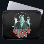 Seinfeld | Kramer - Giddy Up! Laptopschutzhülle<br><div class="desc">Diese Seinfeld Grafik zeigt Kramer und das Zitat "Giddy Up!"</div>