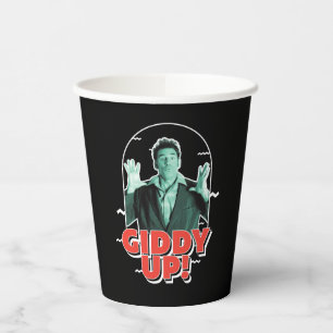Seinfeld Kramer - Giddy Up! Pappbecher