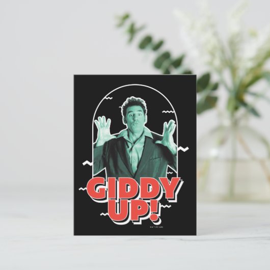 Seinfeld | Kramer - Giddy Up! Postkarte (Stehend Vorderseite)