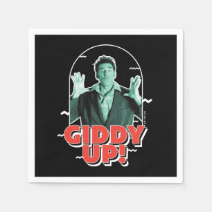Seinfeld Kramer - Giddy Up! Serviette