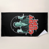 Seinfeld | Kramer - Giddy Up! Strandtuch (Vorderseite)