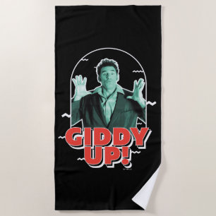 Seinfeld Kramer - Giddy Up! Strandtuch