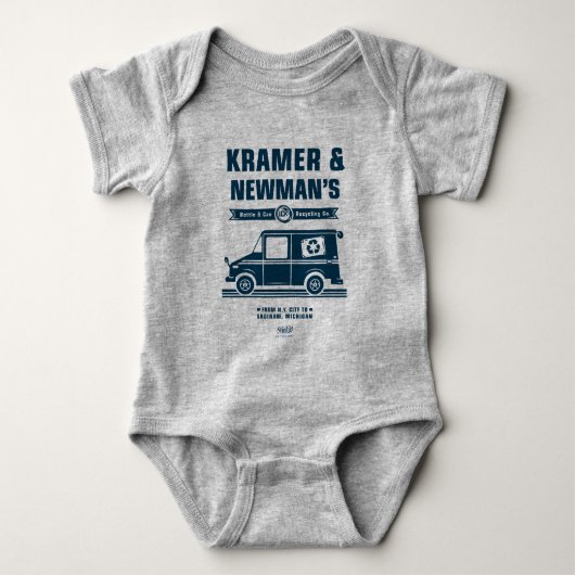 Seinfeld | Kramer & Newman's Recycelnd Co. Baby Strampler (Vorderseite)