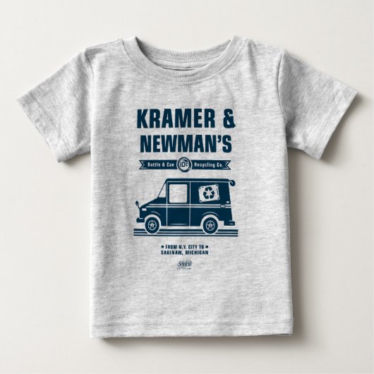Seinfeld | Kramer & Newman's Recycelnd Co. Baby T-shirt (Vorderseite)