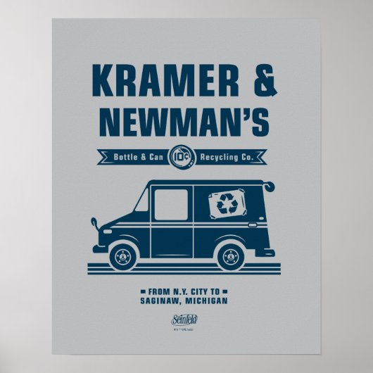 Seinfeld | Kramer & Newman's Recycelnd Co. Poster (Vorne)