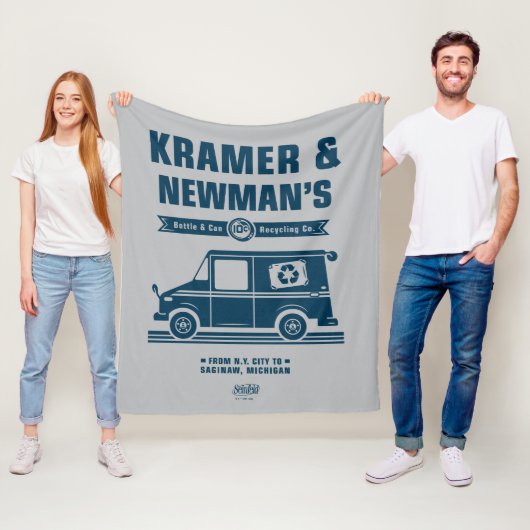 Seinfeld | Kramer & Newman's Recycling Co. Fleecedecke (Beispiel)