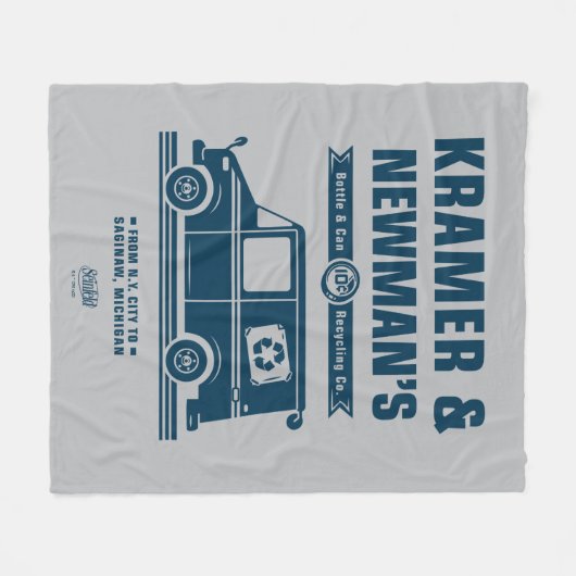 Seinfeld | Kramer & Newman's Recycling Co. Fleecedecke (Vorderseite (Horizontal))