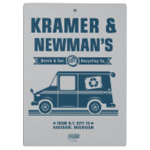 Seinfeld | Kramer & Newman's Recycling Co. Klemmbrett (Rückseite)