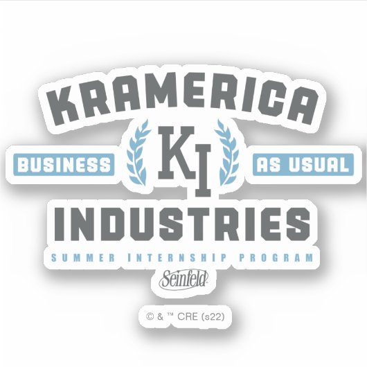 Seinfeld | Kramerica Industries Aufkleber (Vorderseite)