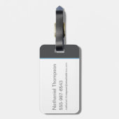 Seinfeld | Kramerica Industries Gepäckanhänger (Rückseite vertikal)