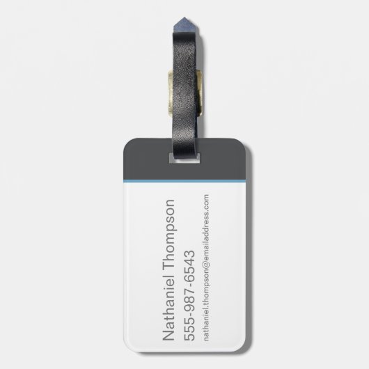 Seinfeld | Kramerica Industries Gepäckanhänger (Rückseite vertikal)