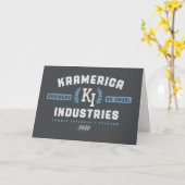 Seinfeld | Kramerica Industries Karte (Gelbe Blume)