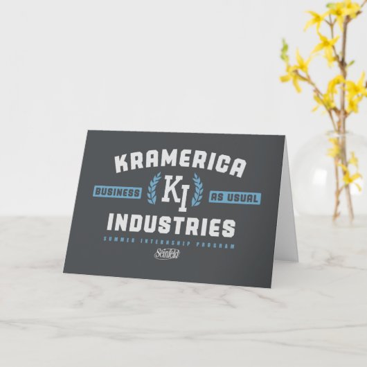 Seinfeld | Kramerica Industries Karte (Gelbe Blume)