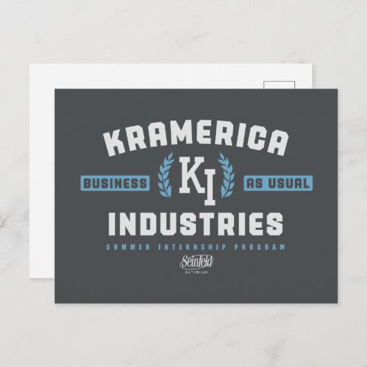 Seinfeld | Kramerica Industries Postkarte (Vorne/Hinten)