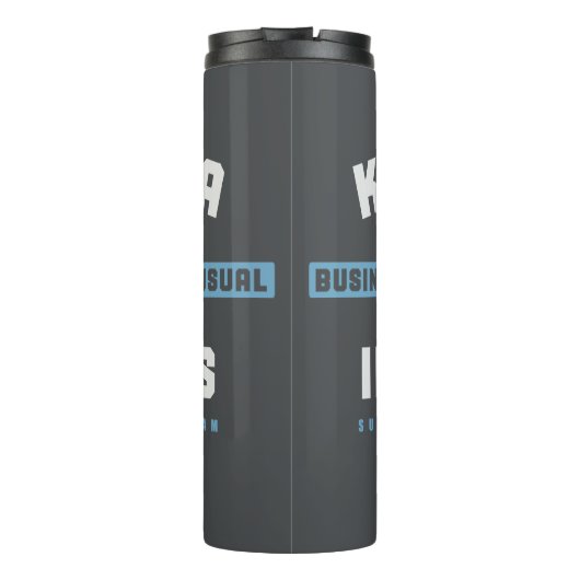 Seinfeld | Kramerica Industries Thermosbecher (Rückseite)