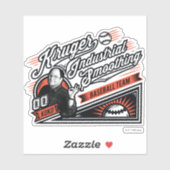 Seinfeld | Kruger Industrial Baseball Team Aufkleber (Blatt)