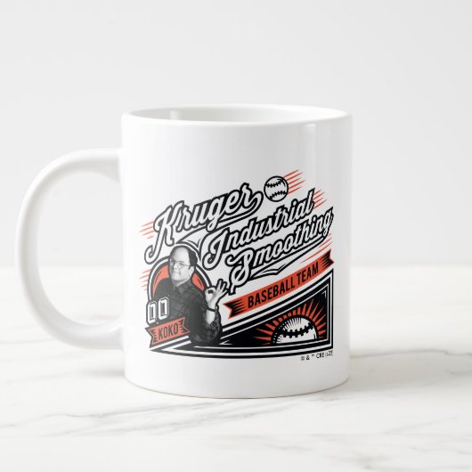 Seinfeld | Kruger Industrial Baseball Team Jumbo-Tasse (Links)