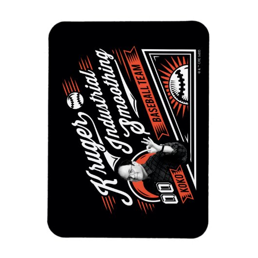Seinfeld | Kruger Industrial Baseball Team Magnet (Vertikal)