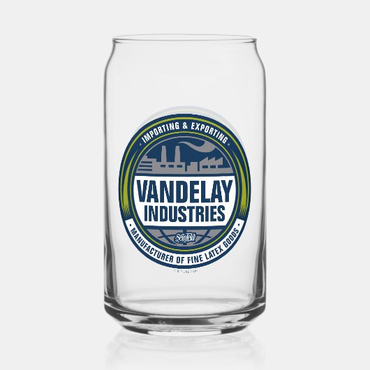 Seinfeld | Logo von Vandelay Industries Dosenglas (Rückseite)