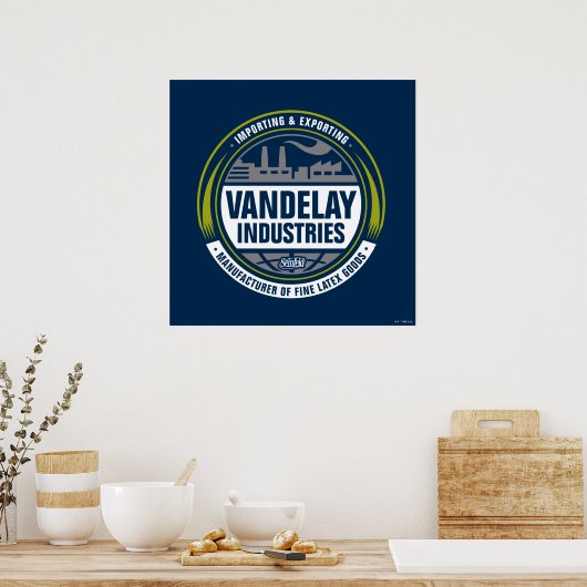 Seinfeld | Logo von Vandelay Industries Poster (Küche)