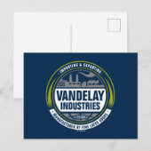 Seinfeld | Logo von Vandelay Industries Postkarte (Vorne/Hinten)