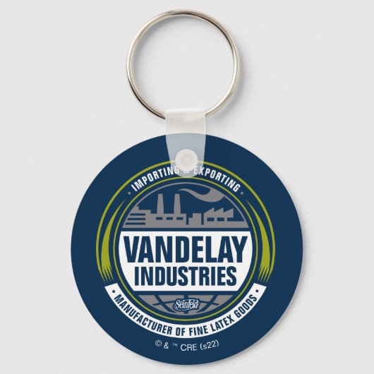 Seinfeld | Logo von Vandelay Industries Schlüsselanhänger (Vorderseite)