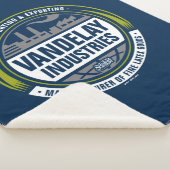 Seinfeld | Logo von Vandelay Industries Sherpadecke (3/4)