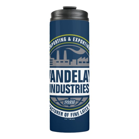 Seinfeld | Logo von Vandelay Industries Thermosbecher (Vorderseite)