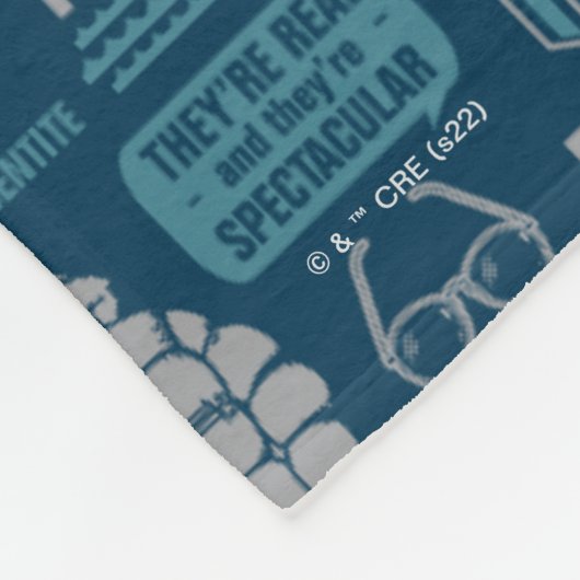 Seinfeld | Meme Pattern Fleecedecke (Ecke)