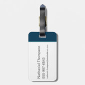 Seinfeld | Meme Pattern Gepäckanhänger (Rückseite vertikal)