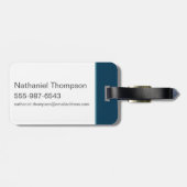 Seinfeld | Meme Pattern Gepäckanhänger (Rückseite horizontal)