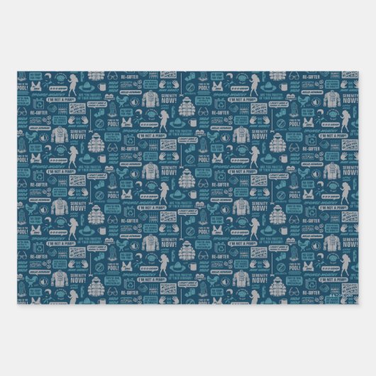 Seinfeld | Meme Pattern Geschenkpapier Set (Vorderseite)